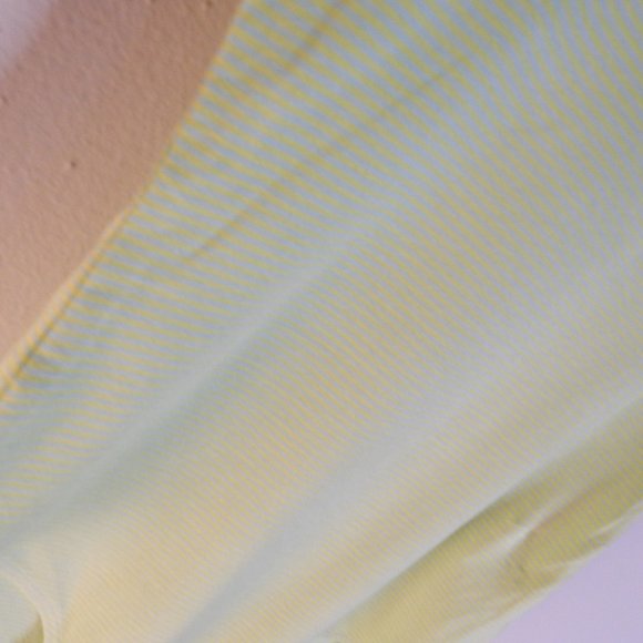 Blue & Neon Green Striped Bodysuit - Picture 4 of 5